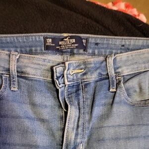 Hollister Women's High Rise Light Blue Jeans
